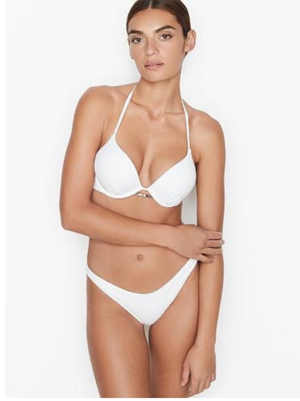 White Victoria Secret Bikini bombshell top